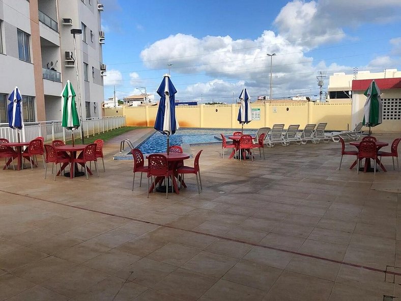 Apartamento com 03 dormitórios - Praia da Araúna - Aracaju -