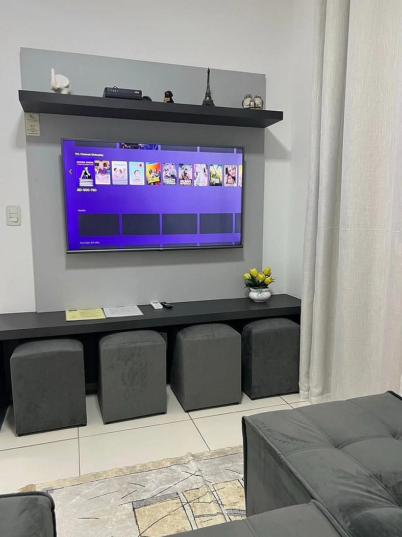 Apartamento com 1 dormitório - Praia Grande - SP