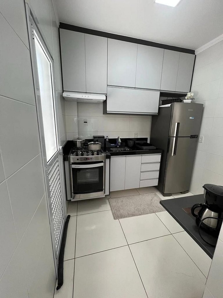 Apartamento com 1 dormitório - Praia Grande - SP