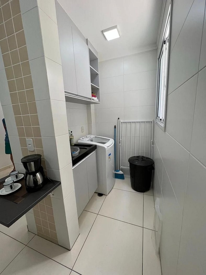 Apartamento com 1 dormitório - Praia Grande - SP