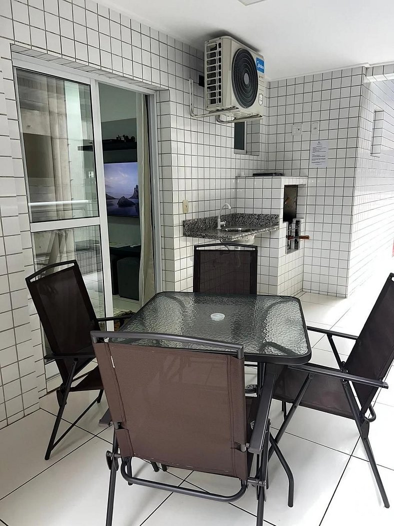 Apartamento com 1 dormitório - Praia Grande - SP