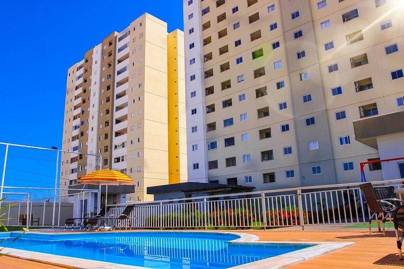 Apartamento moderno Próximo ao Shopping Pantanal - Cuiabá -