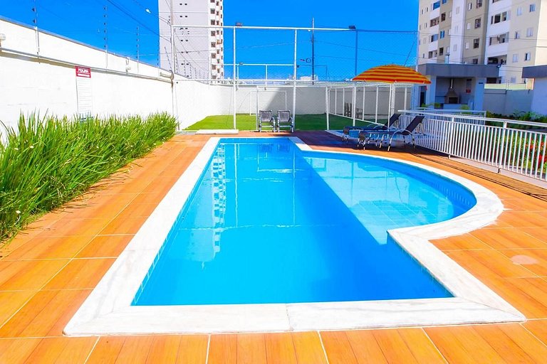 Apartamento moderno Próximo ao Shopping Pantanal - Cuiabá -