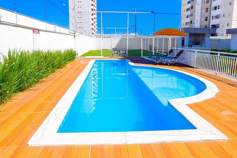 Apartamento moderno Próximo ao Shopping Pantanal - Cuiabá -