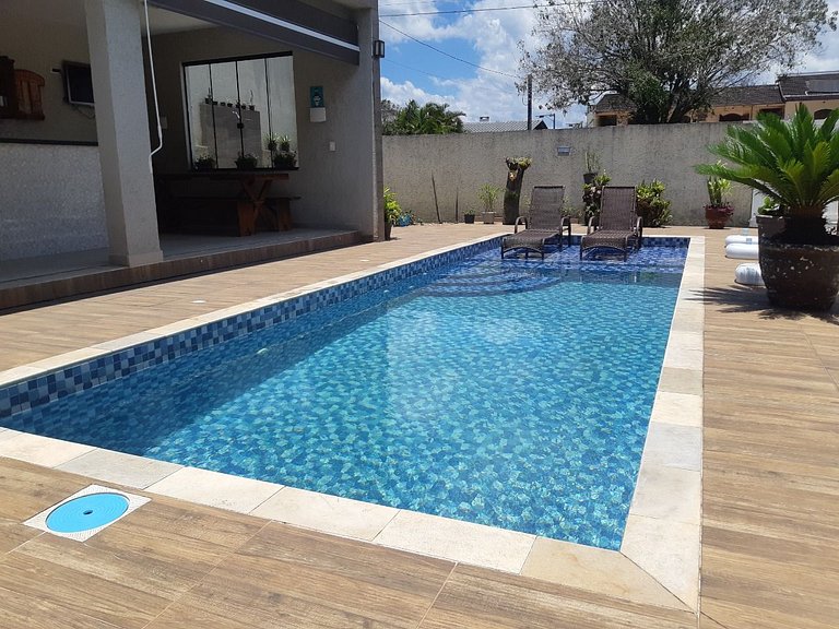 Casa com Piscina - Guaratuba - PR- Diárias a partir 69,90 po