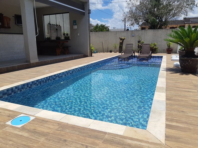 Casa com Piscina - Guaratuba - PR- Diárias a partir 69,90 po